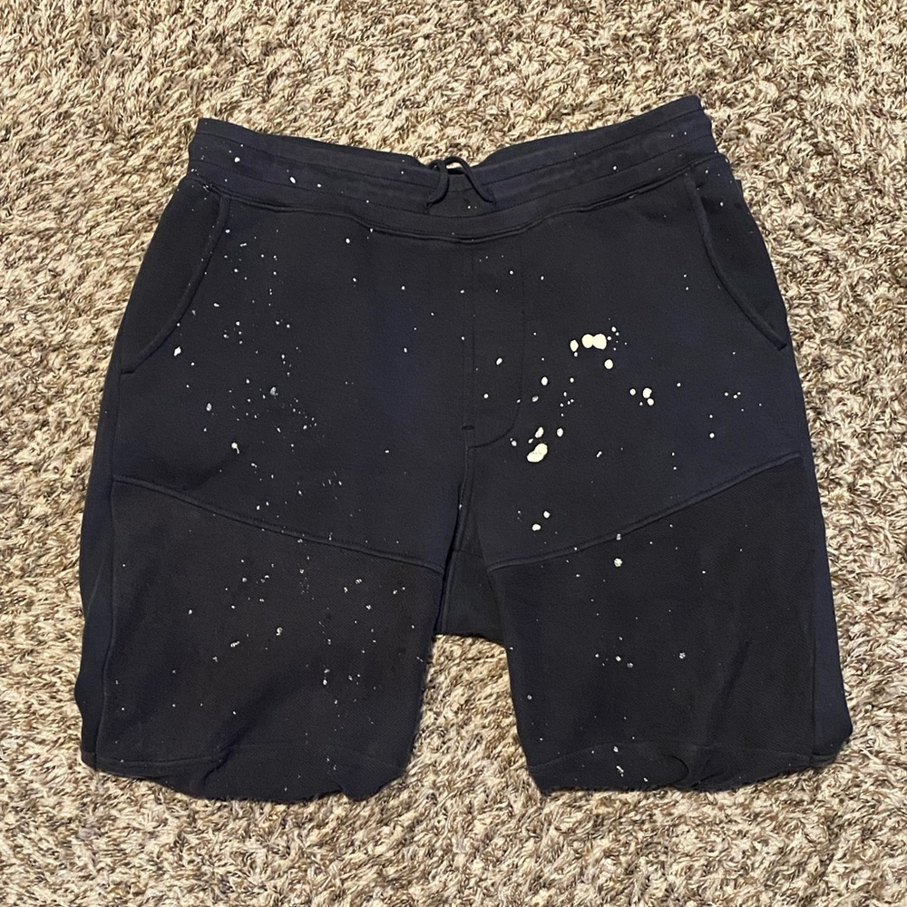Hudson Jeans Sweat Pants Black Confetti Size Medium